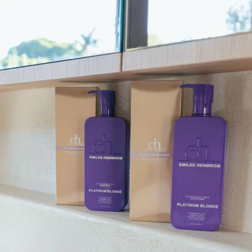EMILEE HEMBROW PLATINIUM SHAMPOO 300ML vaaleille hiuksille - Image 4